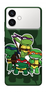 Чехол Green turtles для Galaxy S26+
