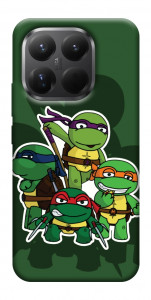 Чехол Green turtles для Xiaomi 15T Pro