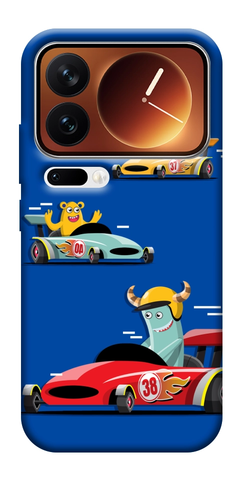 Чехол Монстры и машинки для Xiaomi 17 Pro