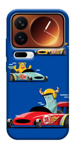 Чехол Монстры и машинки для Xiaomi 17 Pro