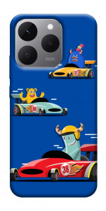 Чохол Монстри та машинки для Realme 15T