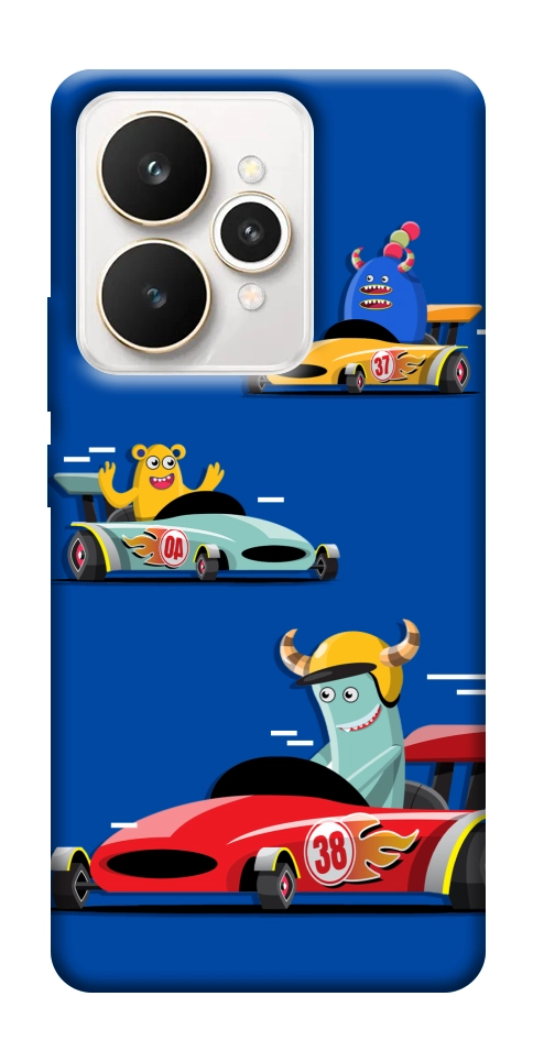 Чехол Монстры и машинки для Realme 15