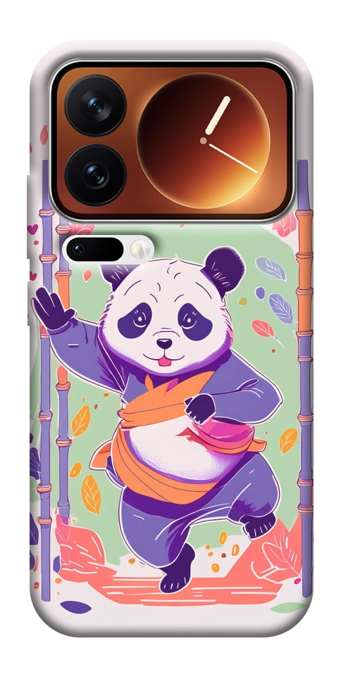 Чехол Панда для Xiaomi 17 Pro