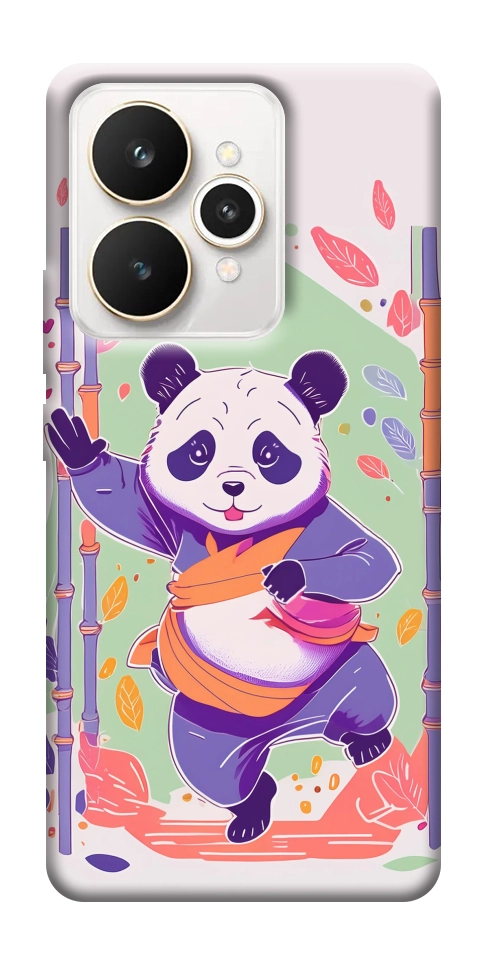 Чехол Панда для Realme 15