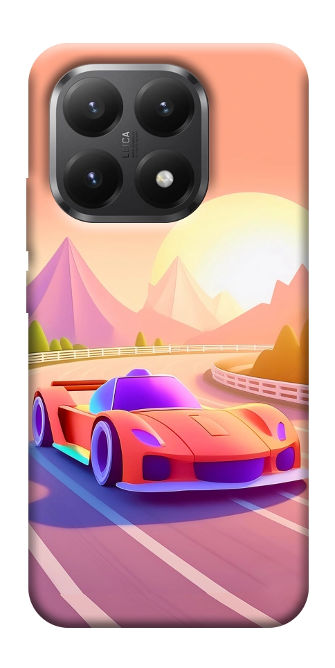 Чохол Машинка на заході сонця для Xiaomi 15T