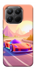 Чехол Машинка на закате для Xiaomi 15T Pro