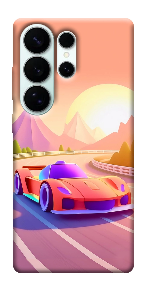 Чехол Машинка на закате для Galaxy S26 Ultra