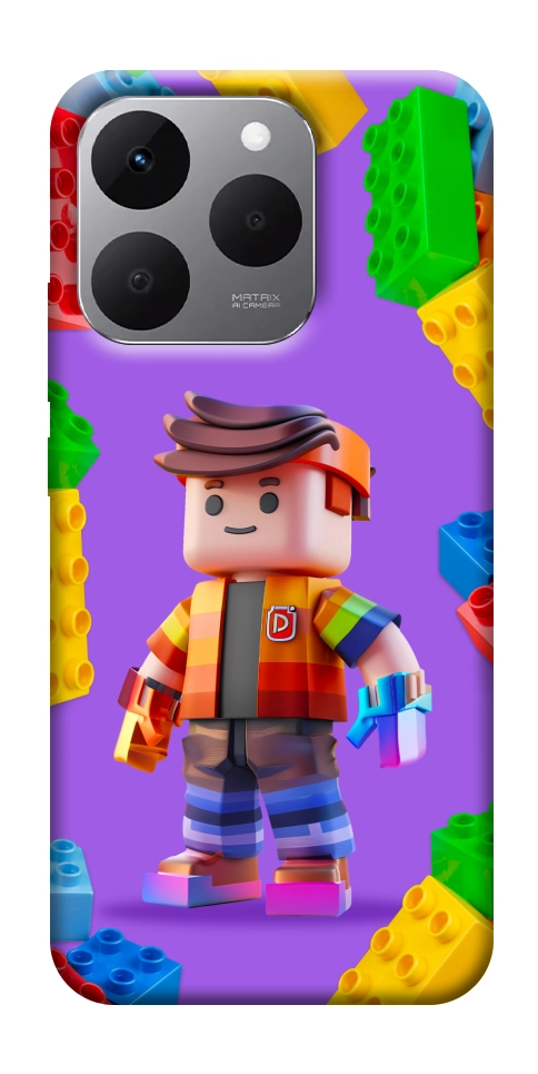 Чохол Colorful constructor для Realme 15T