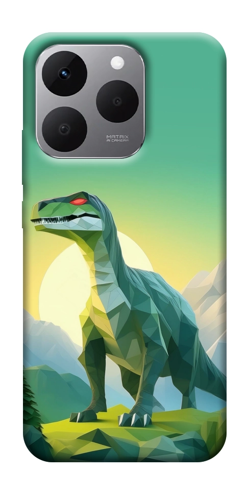 Чехол Динозавр для Realme 15T