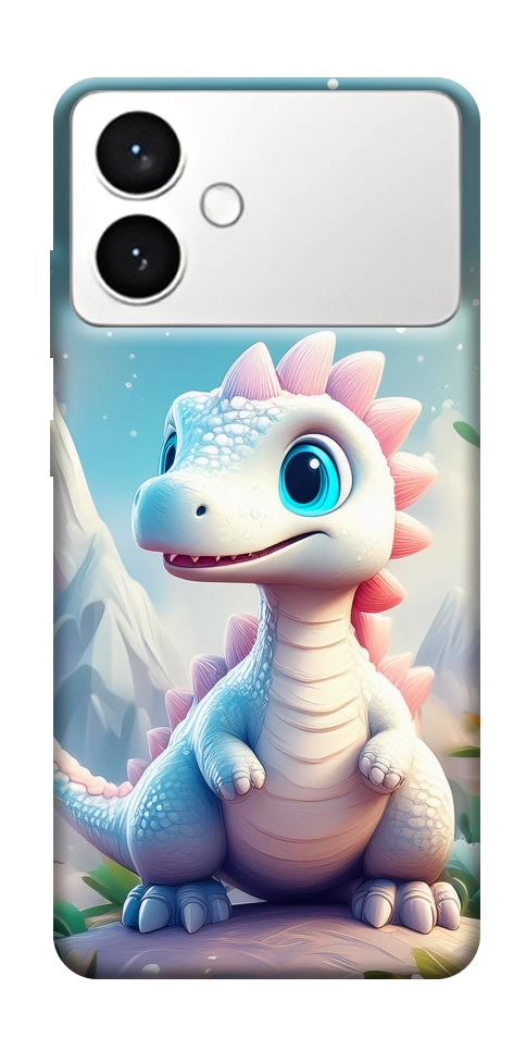 Чехол Белый дракоша для Galaxy S26+