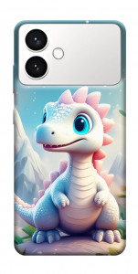 Чехол Белый дракоша для Galaxy S26+