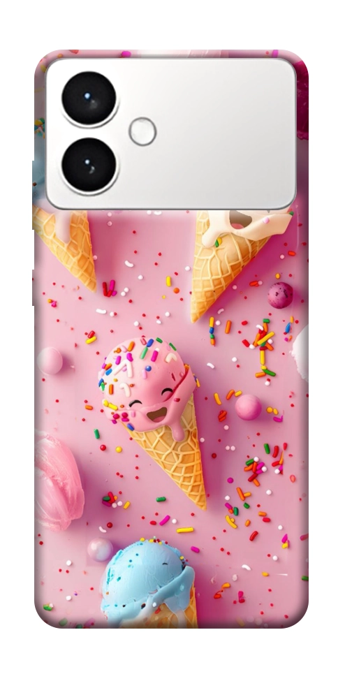 Чехол Веселое мороженое для Galaxy S26+