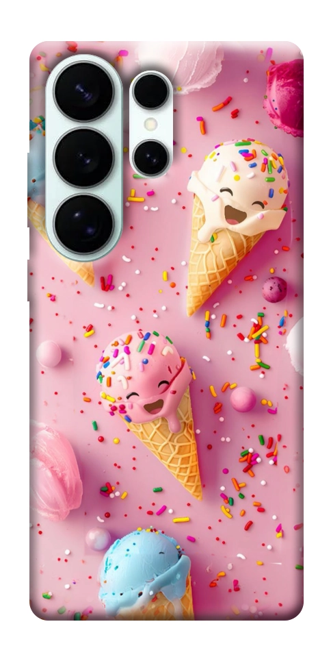 Чехол Веселое мороженое для Galaxy S26 Ultra
