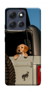 Чохол Dog in the car для Motorola Moto G86 Power