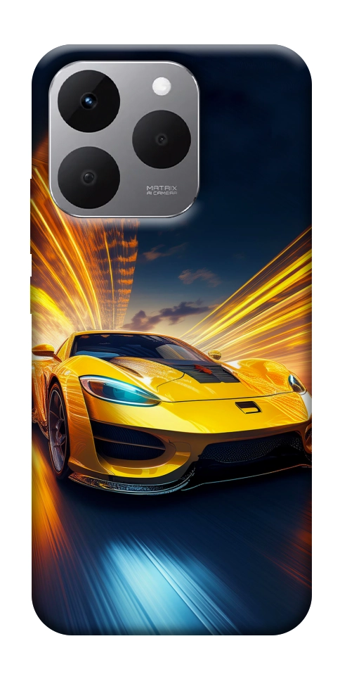 Чехол Yellow Porsche для Realme 15T