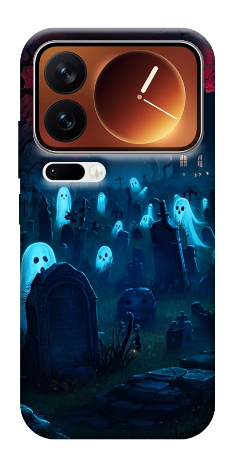 Чехол Летающие привидения для Xiaomi 17 Pro
