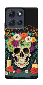 Чехол Skull of celebration для Motorola Moto G86 Power