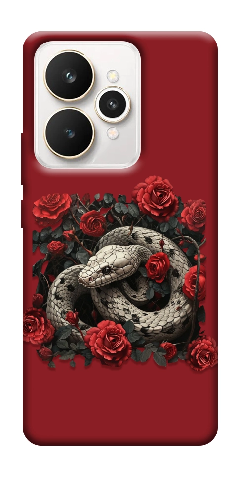 Чехол Roses snake для Realme 15