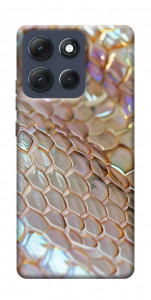 Чехол Gold snake skin для Motorola Moto G86 Power