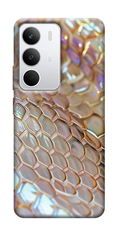 Чехол Gold snake skin для Realme C71