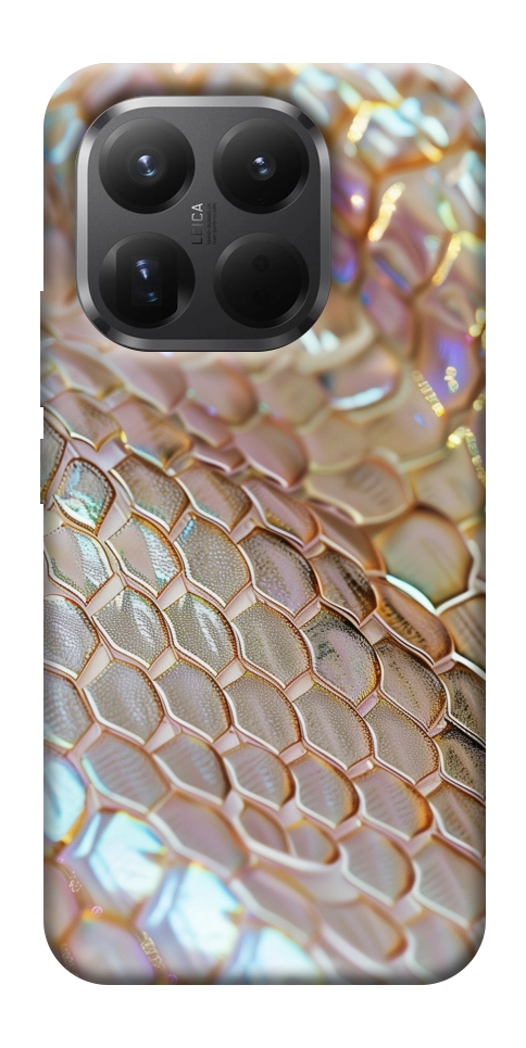 Чехол Gold snake skin для Xiaomi 15T Pro