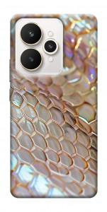 Чехол Gold snake skin для Realme 15