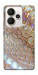 Чехол Gold snake skin для Realme 15