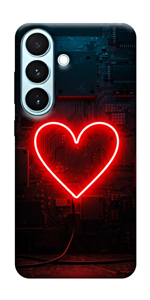 Чехол Яркое сердце для Galaxy S26