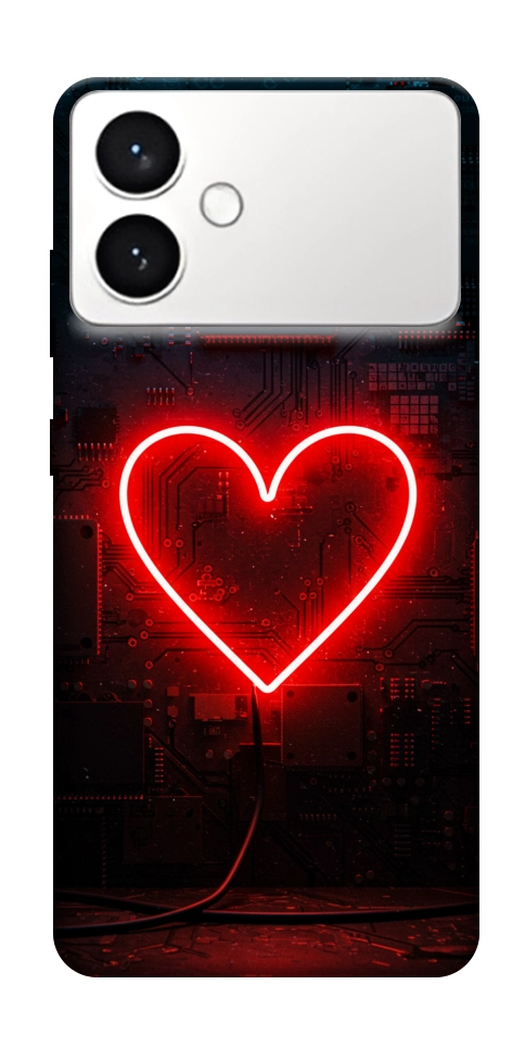 Чехол Яркое сердце для Galaxy S26+