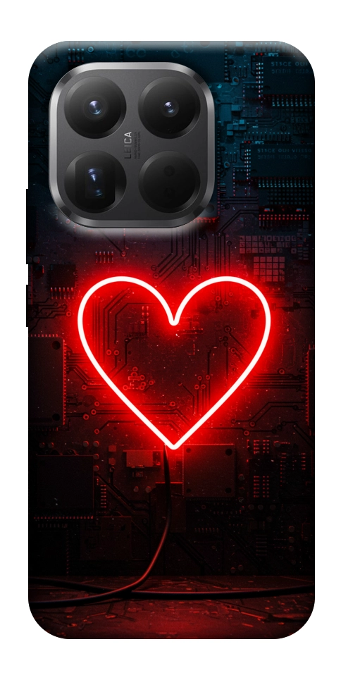 Чехол Яркое сердце для Xiaomi 15T Pro