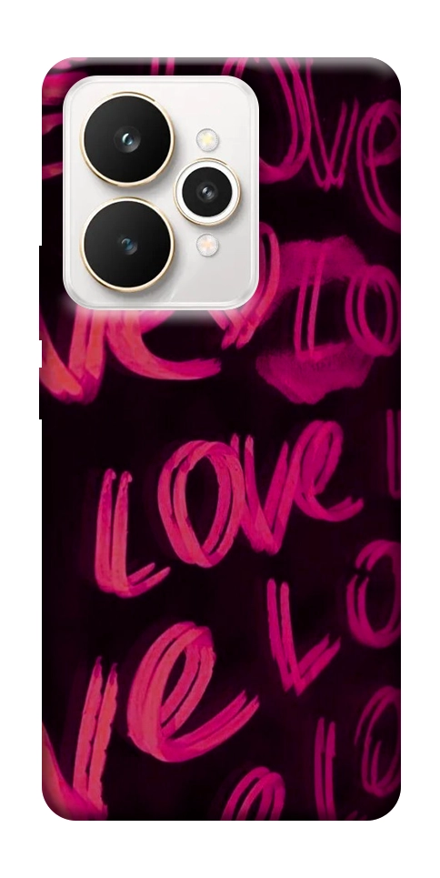 Чехол Neon love для Realme 15