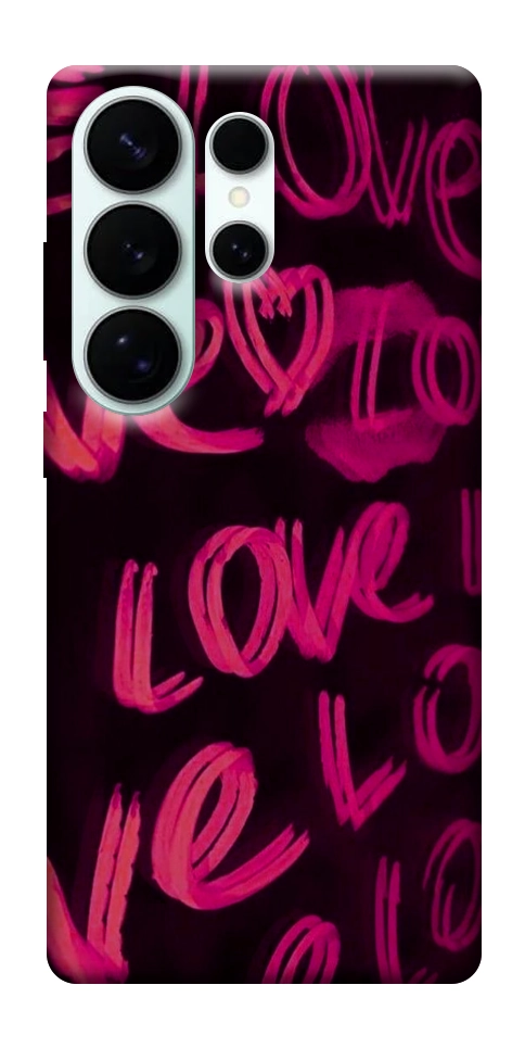Чехол Neon love для Galaxy S26 Ultra