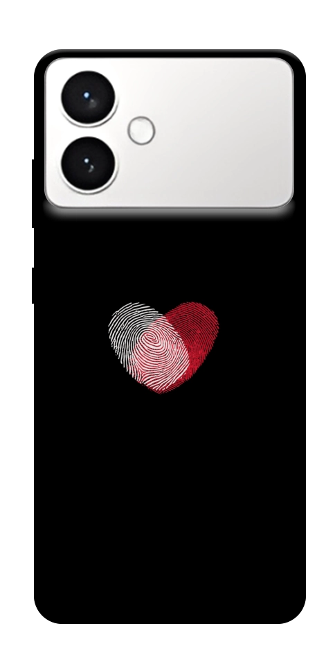 Чехол Fingerprint heart для Galaxy S26+
