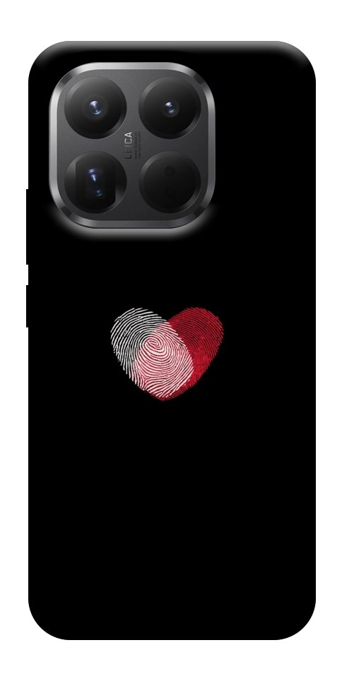 Чехол Fingerprint heart для Xiaomi 15T Pro