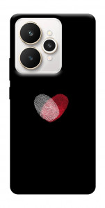 Чехол Fingerprint heart для Realme 15