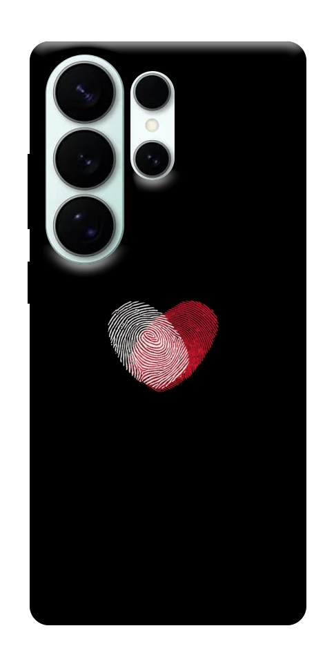Чехол Fingerprint heart для Galaxy S26 Ultra