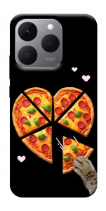 Чохол Pizza Love Cat для Realme 15T