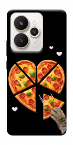 Чехол Pizza Love Cat для Realme 15