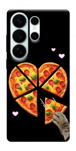 Чехол Pizza Love Cat для Galaxy S26 Ultra