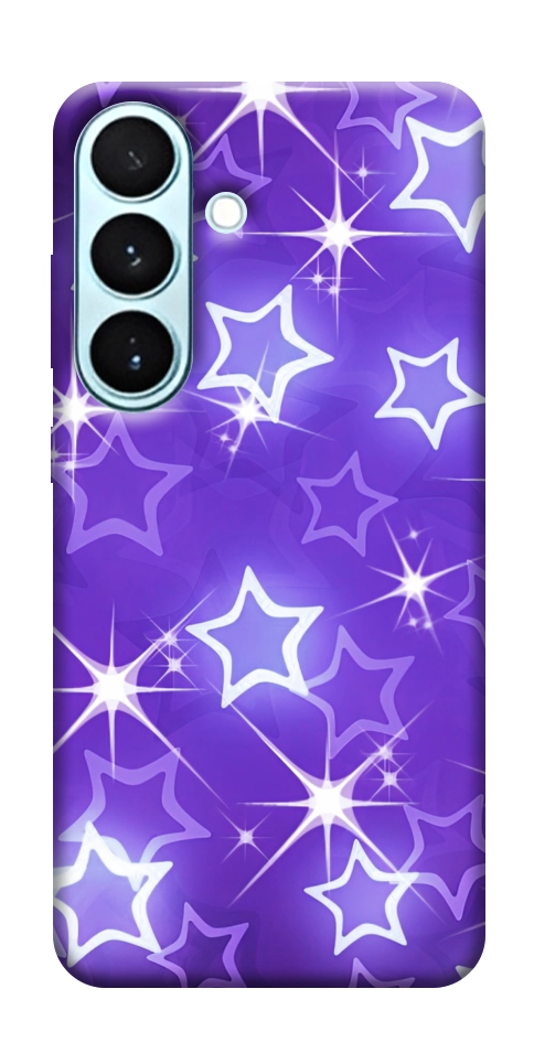 Чехол Purple sparkles для Galaxy S26