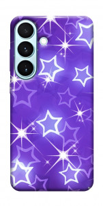 Чехол Purple sparkles для Galaxy S26