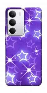 Чехол Purple sparkles для Realme C71