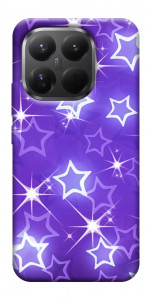 Чехол Purple sparkles для Xiaomi 15T Pro
