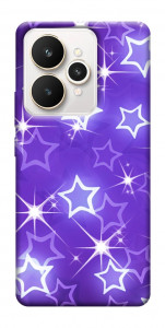 Чехол Purple sparkles для Realme 15