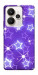Чехол Purple sparkles для Realme 15