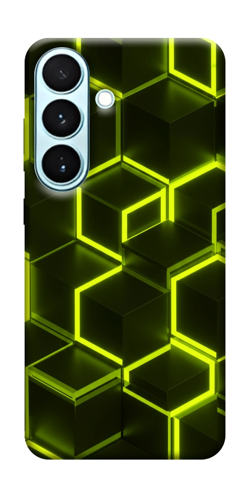Чехол Neon hexagon для Galaxy S26