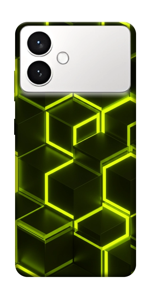 Чехол Neon hexagon для Galaxy S26+