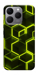 Чохол Neon hexagon для Realme 15T