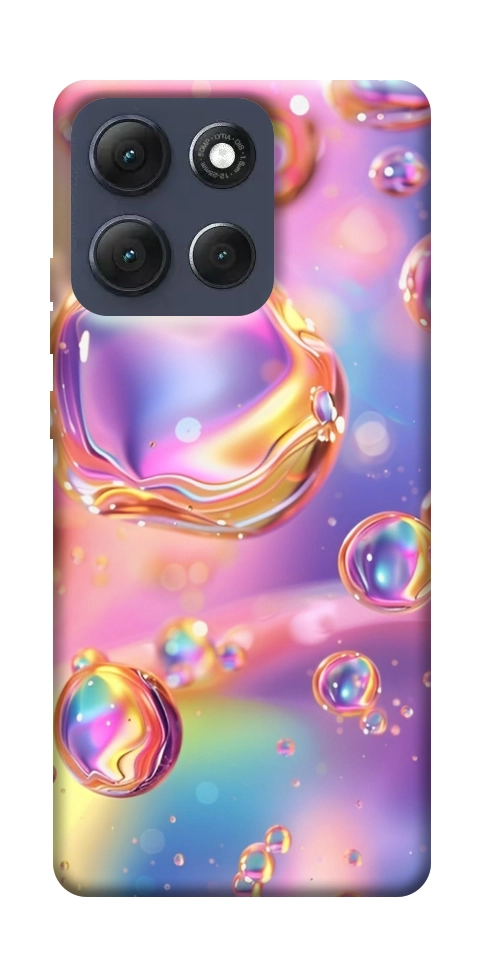 Чехол Neon bubbles для Motorola Moto G86 Power