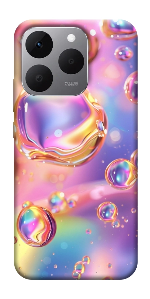 Чехол Neon bubbles для Realme 15T